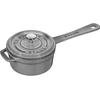 STAUB Mini ketaus puodas 250 ml, grafitas