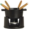 STAUB Mini komplektas do fondue 10 cm, juoda