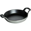 Staub apvalus mini kepimo ir gratino indas - 250 ml, grafitas