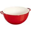 STAUB PATIEKAVIMAS Dubuo su dviem rankenomis 25 cm, raudonas