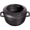 STAUB Rinkinys do fondue 18 cm, juoda