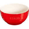 STAUB SERVING Miska okrągła 18 cm, raudona