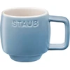 ST2 STAUB Set of 6 Ceramic Mugs – Multicolor, 100 ml