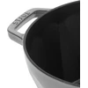 STAUB SPECIAL COCOTTE deimantinis ketaus puodas 2,8 l, pilkas