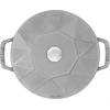 STAUB SPECIAL COCOTTE deimantinis ketaus puodas 2,8 l, pilkas