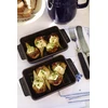 STAUB Stačiakampė mini kepimo forma 250 ml, juoda