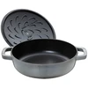 STAUB 40511-470-0 gili keptuvė su dangčiu - grafito spalvos, 28 cm