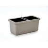 URBALIVE BERBERIS DUO Donica samonawadniająca 78 x 39 cm, šviesiai pilkas