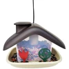 Kabinama lesykla laukiniams paukščiams Domek Plastia 16.5x21x15cm ruda