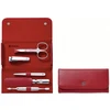 Zwilling komplektas do manicure - raudona etui, 5 dalys