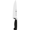 ZWILLING FOUR STAR 3 peilių rinkinys savaime galandančiame bloke, baltas