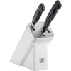 ZWILLING FOUR STAR 3 peilių rinkinys savaime galandančiame bloke, baltas