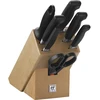 ZWILLING FOUR STAR 5 peilių rinkinys bloke