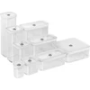 ZWILLING FRESH &amp; SAVE CUBE plastikinis indas 2 l - 4,4 l, pilkas