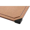 ZWILLING medienos pluošto virtuvės lenta - 37 x 25,5 cm, ruda