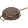 Keptuvė Zwilling ZWILLING Milano Sauté Pan with Glass Lid 28 cm, Brown