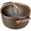 Zwilling ZWILLING Milano Stock Puodas with Glass Lid 24 cm, Brown