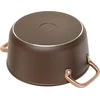 Zwilling ZWILLING Milano Stock Puodas with Glass Lid 24 cm, Brown