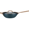 ZWILLING MILANO Wok su dangteliu 30 cm mėlyna