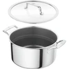 Zwilling „Peak“ virimo puodas 24 cm, 18/10 nerūdijančio plieno, sidabro spalvos
