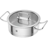 ZWILLING žemas puodas, porcija, nerūdijančio plieno, 24 cm, su dangteliu - Pro