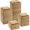 Zwilling 4 bambukinių indelių rinkinys iš Willing Storage 35101-400-0