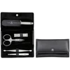 Zwilling komplektas do manicure – juoda skórzane etui, 5 dalys