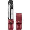 ZWILLING TWINOX Rinkinys kelioninis - raudona skórzane etui, 2 elementy