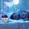 360° LED žvaigždžių projektorius su rotacija – puiki dovana vaikams