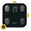 Analitinės elektroninės vonios svarstyklės – kūno riebalų matavimas, BMI, stiklinės (PRO)