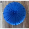 Apvali dekoratyvinė pagalvėlė iš pliušinio veliūro, raudona, 35 cm