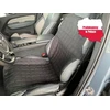 Automobilio sėdynės kilimėlis iš grikių lukštų, juodas