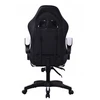 Balta ergonominė žaidimų kėdė DRAGO