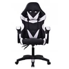 Balta ergonominė žaidimų kėdė DRAGO