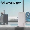 Baltas powerbankas – 10000 mAh, 2 USB jungtys, kompaktiškas dizainas