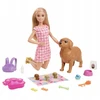 Barbie lėlė su šuniukais