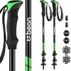BEON teleskopinės trekking ir Nordic Walking lazdos – reguliuojamos kalnams