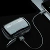 Bluetooth belaidės ausinės su „Powerbank“ įkrovimo dėklu ir Touch valdymu