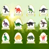Dinozaurų kasinėjimo rinkinys QULKI, 12 kiaušinių