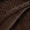 Dvipusė PREMIUM lovatiesė–pledas 70x160 cm, tamsiai ruda