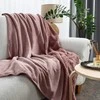 Dvipusė PREMIUM lovatiesė–pledas 70x160 cm, rožinė