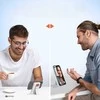 Efficel magnetinis powerbankas 10000 mAh – belaidis, MagSafe, USB-C, baltas
