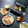 Elektrinis kontaktinis grilis–sumuštinių keptuvas PANINI 750 W, sulankstomas