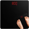 Elektroninės vonios svarstyklės, juodos, 150 kg
