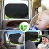 Elektrostatiniai automobilio langų skydeliai nuo saulės, 2 vnt.