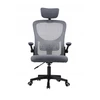 Ergonominė biuro kėdė BATI pilka-juoda