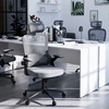 Ergonominė biuro kėdė DIABLO V-Light pilka