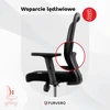 Ergonominė biuro kėdė FURVERO reguliuojama