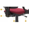 Ergonominė biuro kėdė PERFECT C11 Juodas Nowy Styl