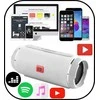 Galinga nešiojama „Bluetooth“ kolonėlė bokšto tipo su FM radiju, USB ir SD